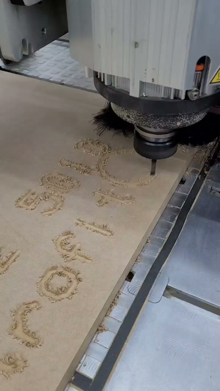 AXYZ 5010 ATC cutting a test file — watch the video