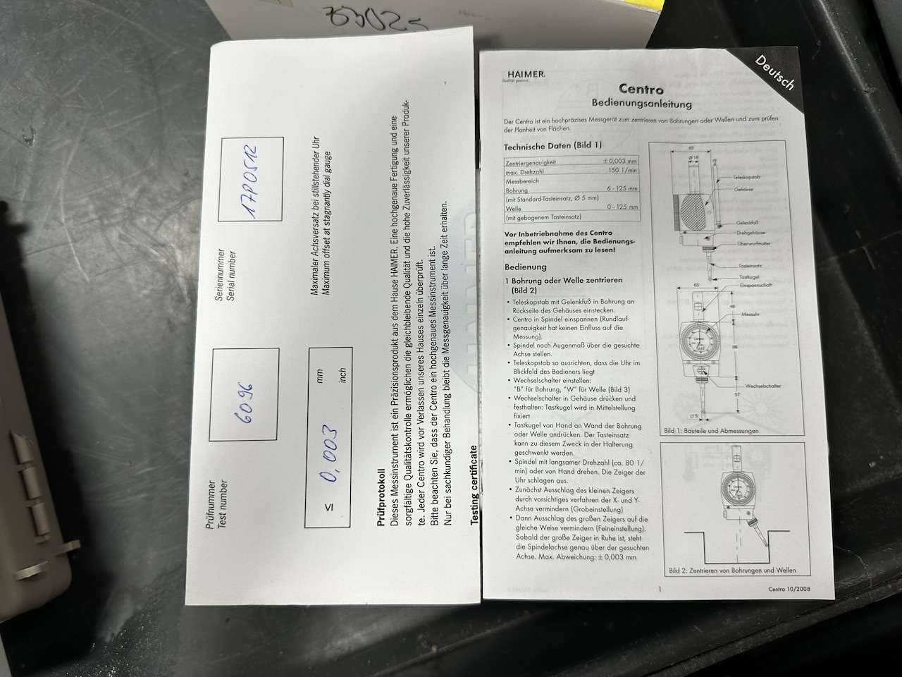 Haimer Centro — documentation