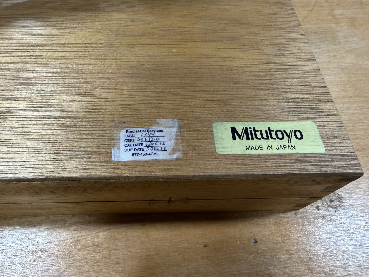 Mitutoyo 389-514 Sheet Metal Micrometer