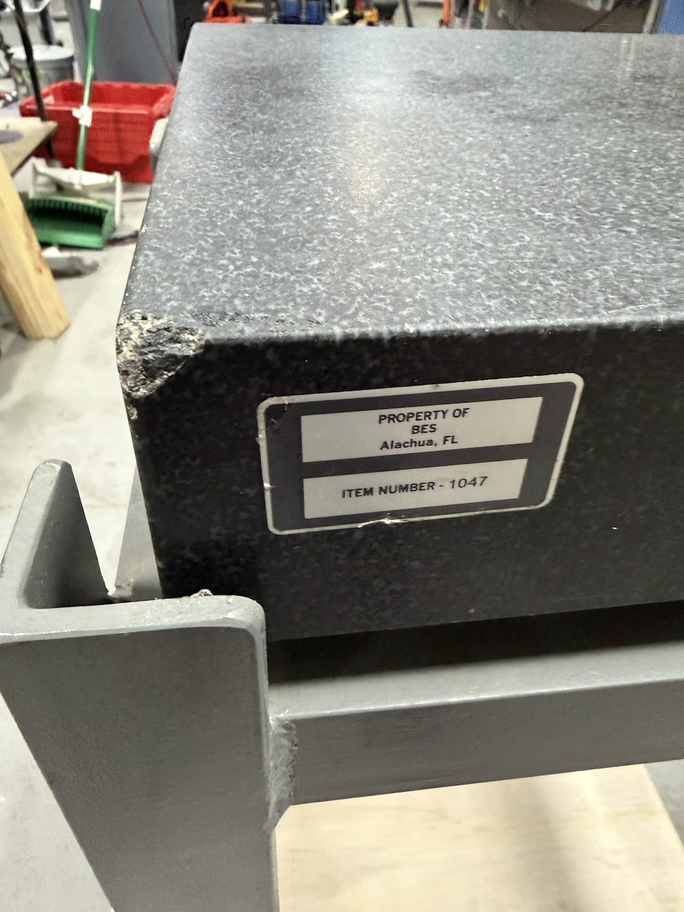 18x12 Granite Surface Plate with Stand