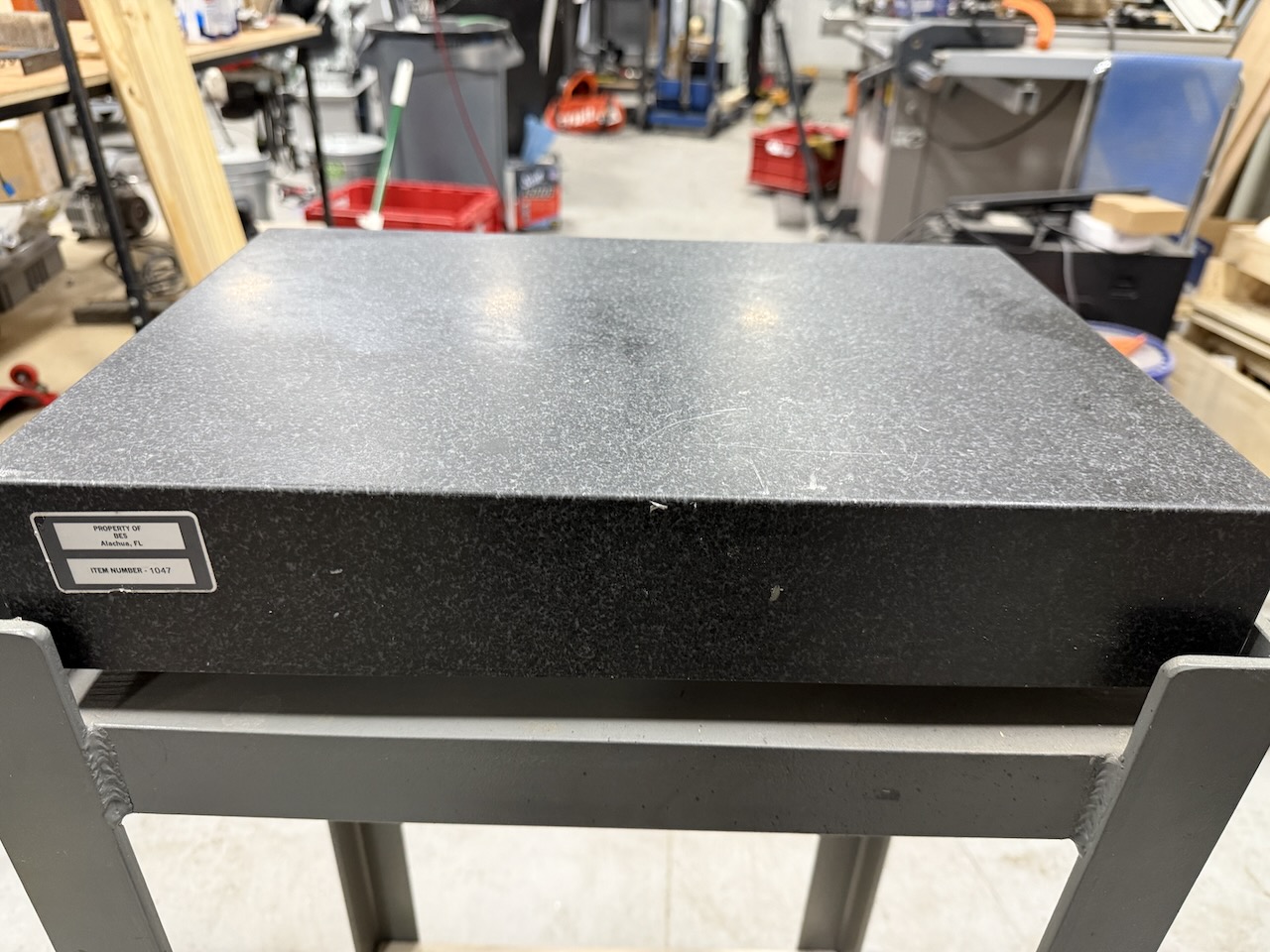 18x12 Granite Surface Plate with Stand